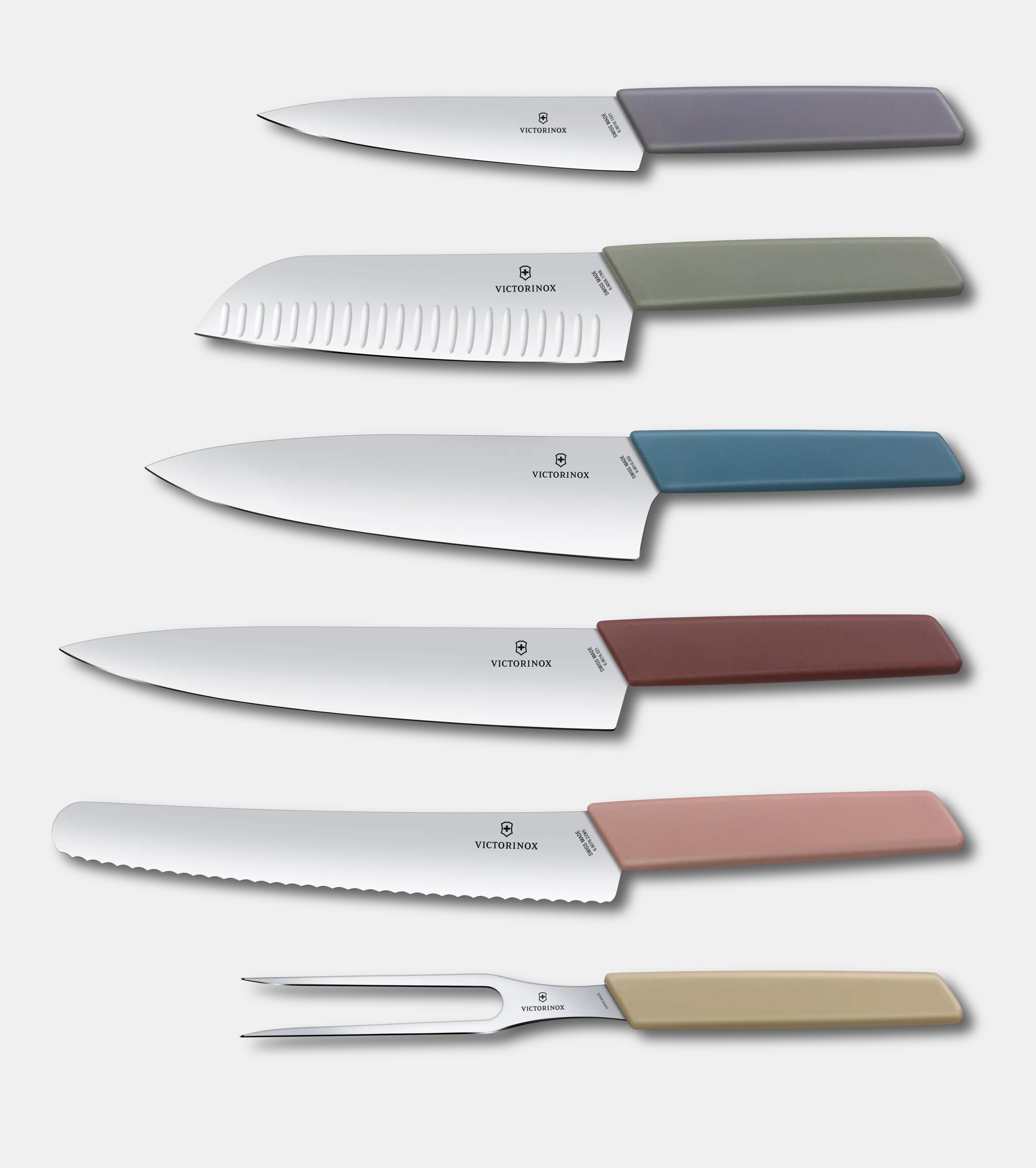 Swiss Modern Knife Block 6 Pieces