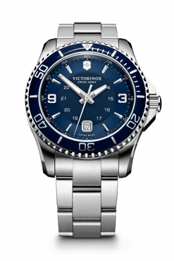 Victorinox maverick chronograph on sale blue