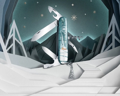 Couteau de poche Winter Magic 2024