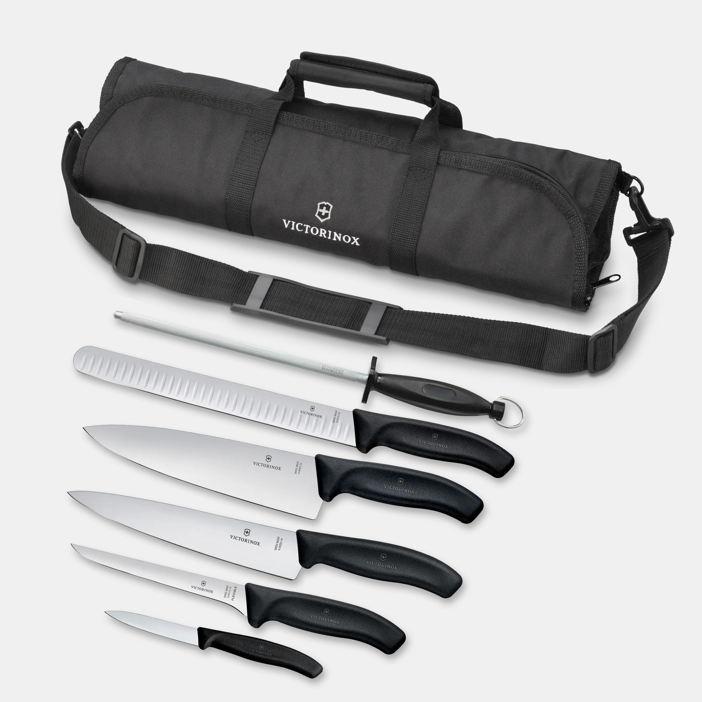 Victorinox Swiss Classic 7 Piece BBQ Set in black 7.4012.7 X1