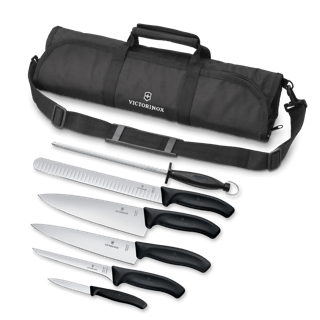 Victorinox Wood Seven Piece BBQ Set in Modified Maple 7.4012.7 X2