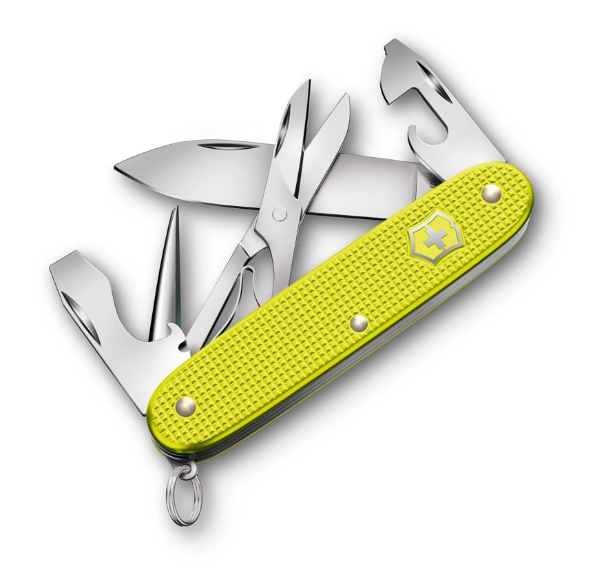 Victorinox Pioneer X Alox Limited Edition 2023 in Electric Yellow